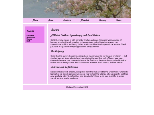 books screenshot