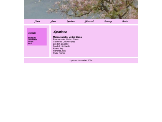 locations screenshot