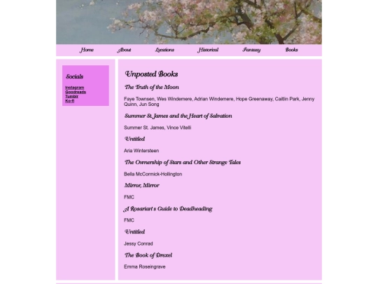 unpostedbooks screenshot