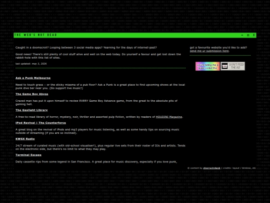 the-webs-not-dead screenshot
