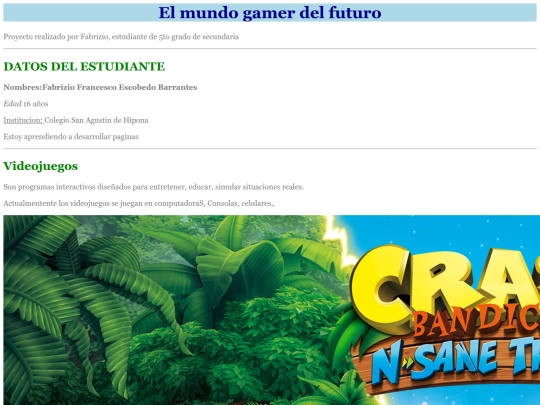 index screenshot