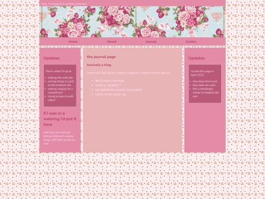 journal screenshot