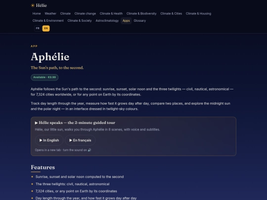 en/apps/aphelie screenshot