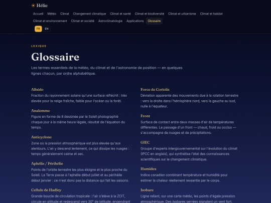 glossaire screenshot
