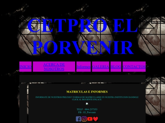 matriculasinformes screenshot