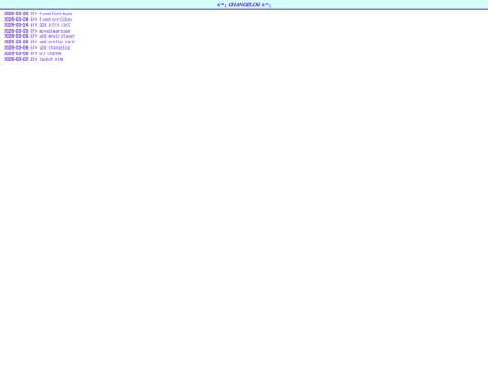 share/changelog screenshot