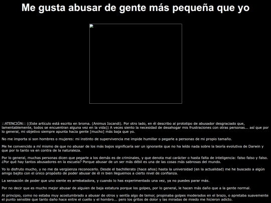 dross/Articulos/2005/abusedealguien screenshot