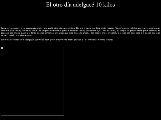 dross/Articulos/2007/10kilos screenshot