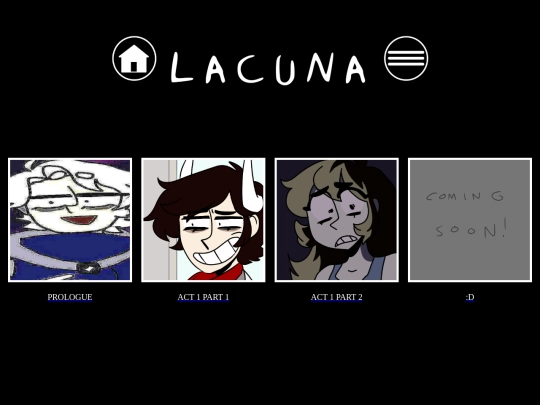 lacuna/contents screenshot
