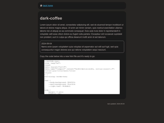 layouts/dark-coffee screenshot