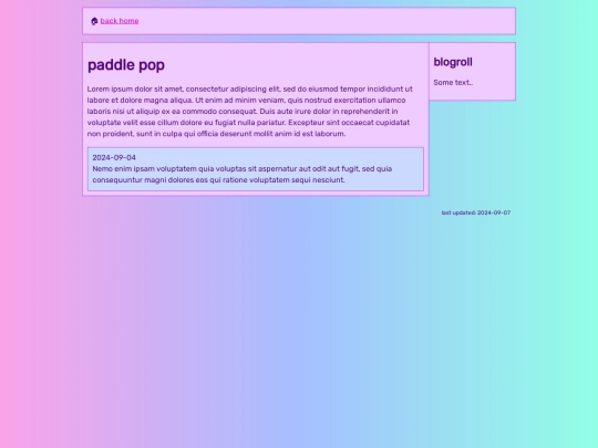 layouts/paddle-pop screenshot