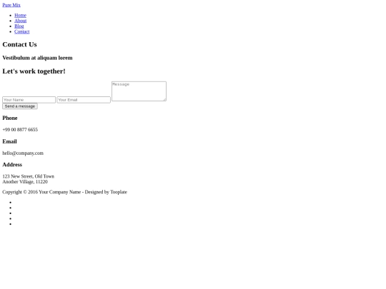 teste/contact screenshot