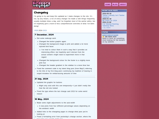 changelog-2024 screenshot