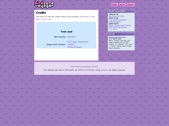 credits screenshot