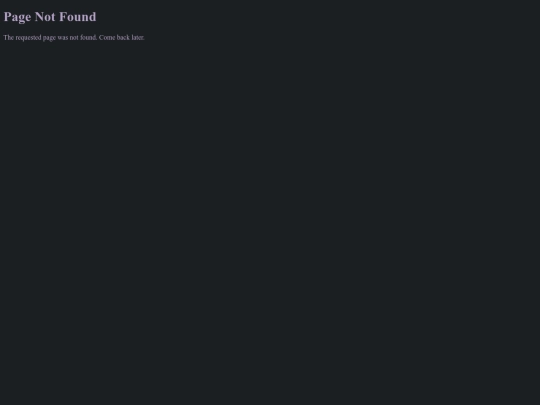 not_found screenshot