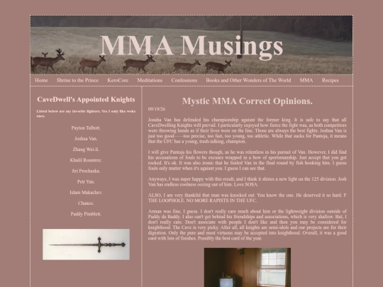 musings screenshot