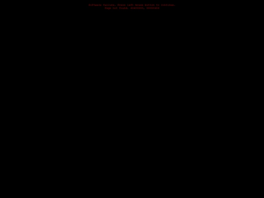 not_found screenshot