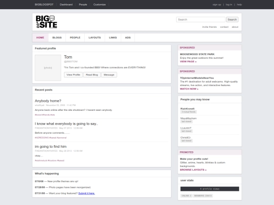 BIGBLOGSPOT screenshot