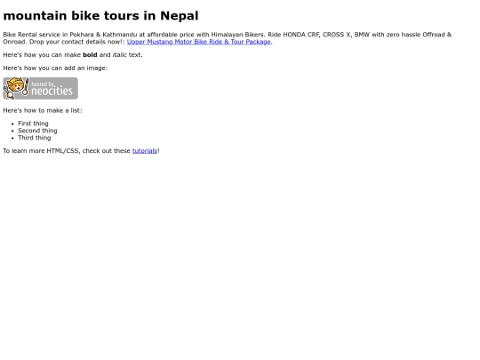 index screenshot