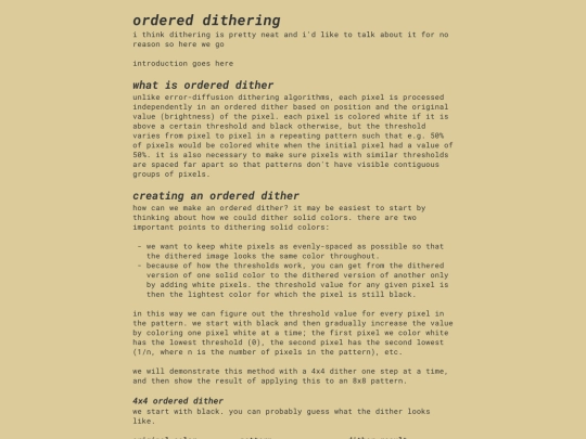 blog/dither screenshot