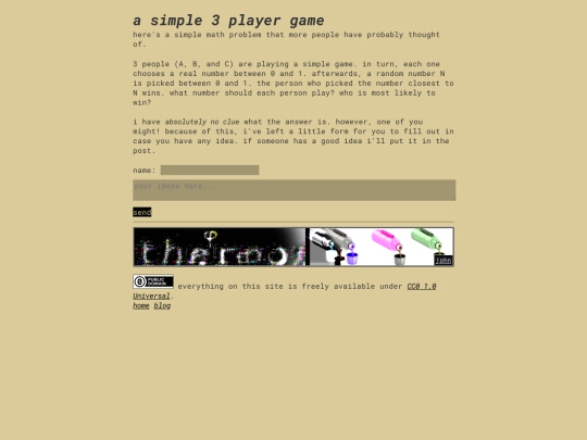 blog/game screenshot