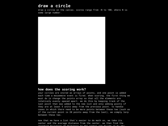 projects/circle screenshot