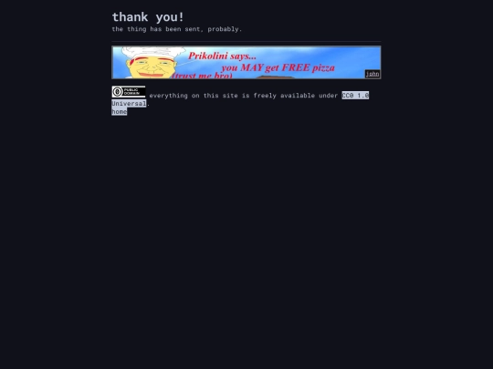 thanks screenshot