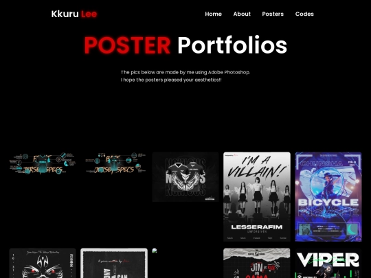 posters screenshot