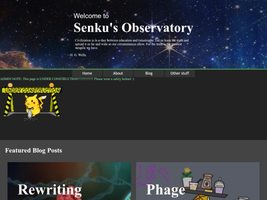 blog screenshot