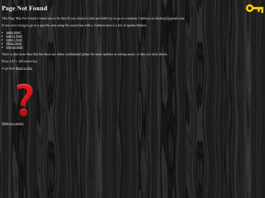not_found screenshot