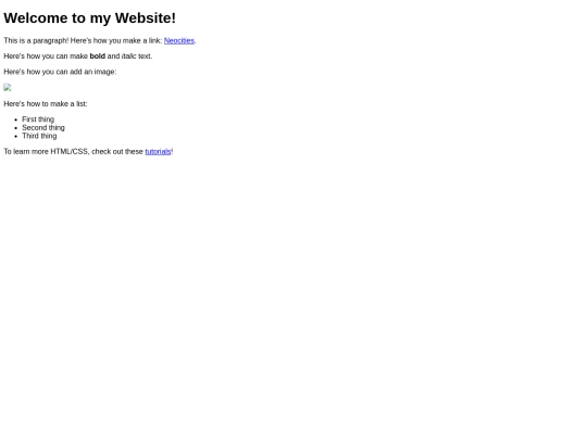 testArea screenshot
