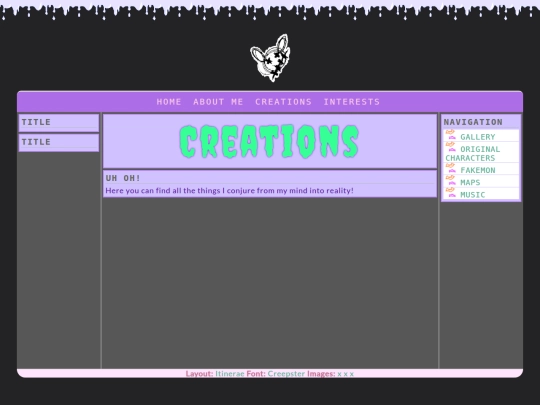 Creations/Creations screenshot