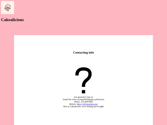 contact screenshot