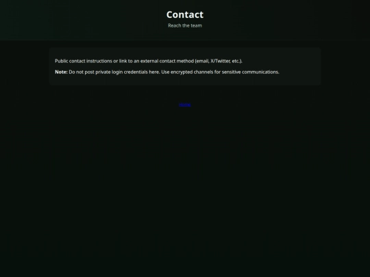 contact screenshot