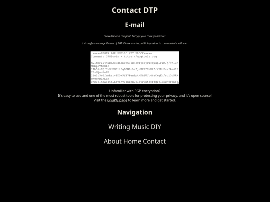 contact screenshot