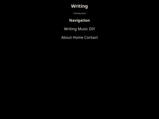 writing screenshot
