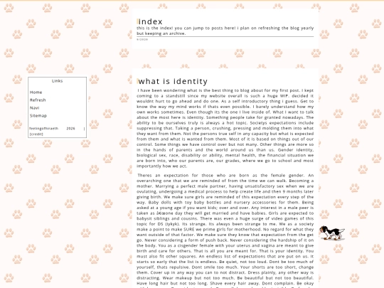 blog screenshot