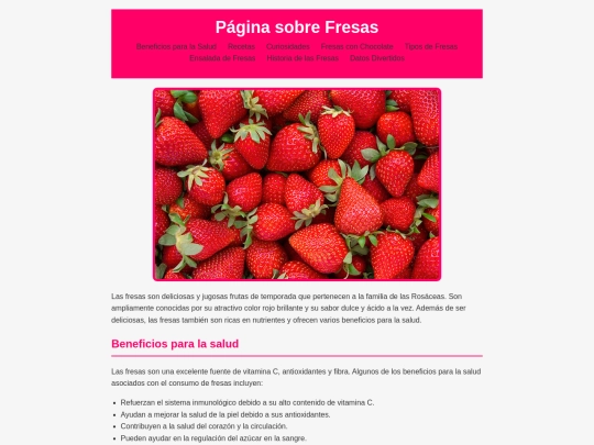 las fresas screenshot