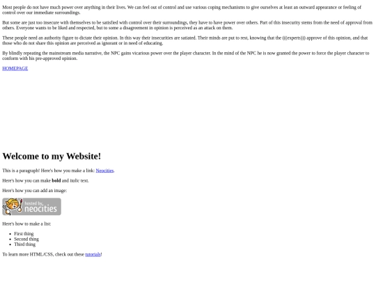 E/opinion screenshot