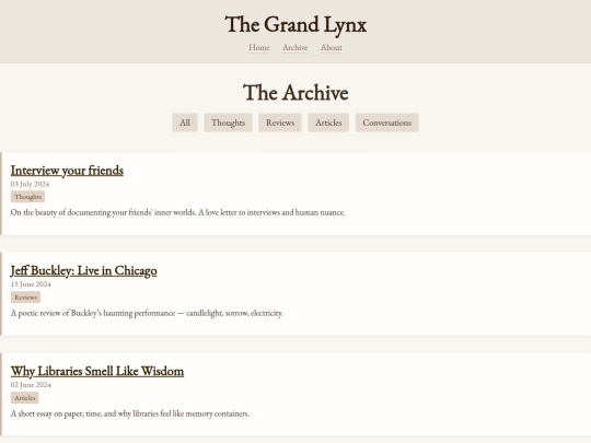 archive screenshot