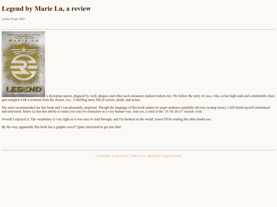 blogs/legendmarielu screenshot