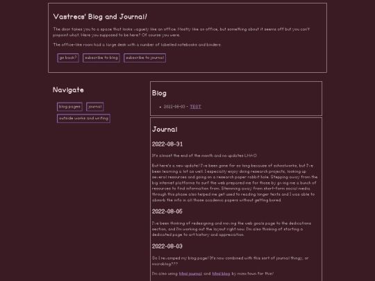 blog screenshot