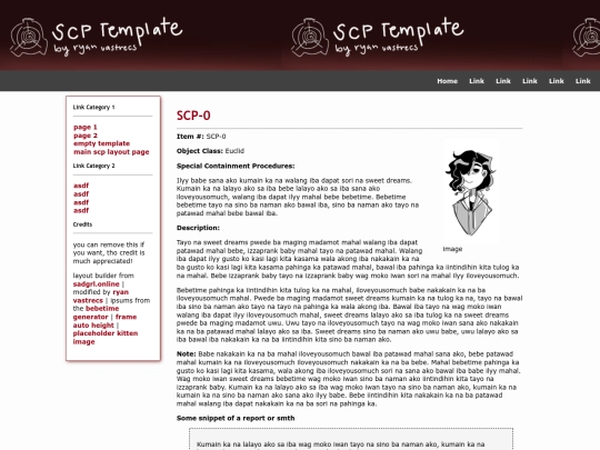 layouts/scp/page2 screenshot