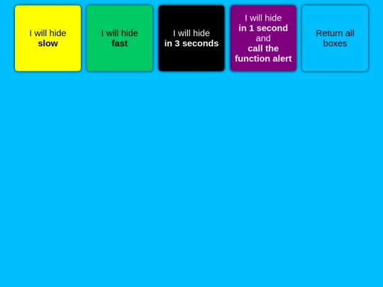 jQuery Basic Tasks/4 screenshot