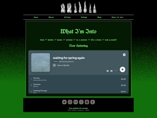 whatiminto screenshot