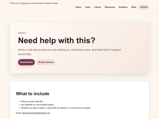 contact screenshot