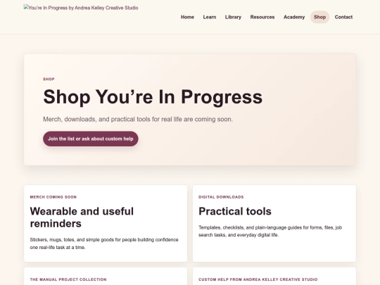 shop screenshot