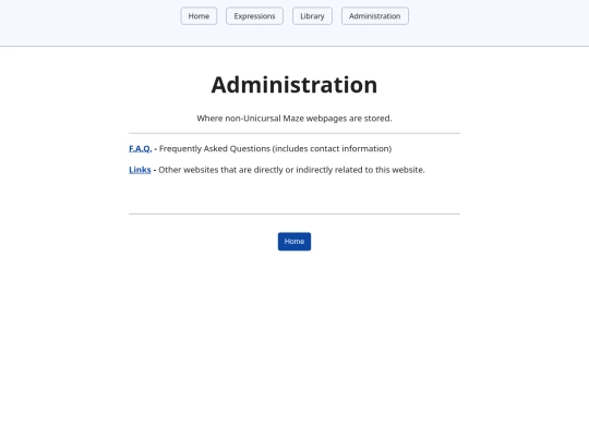 admin screenshot