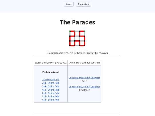 express/parade screenshot