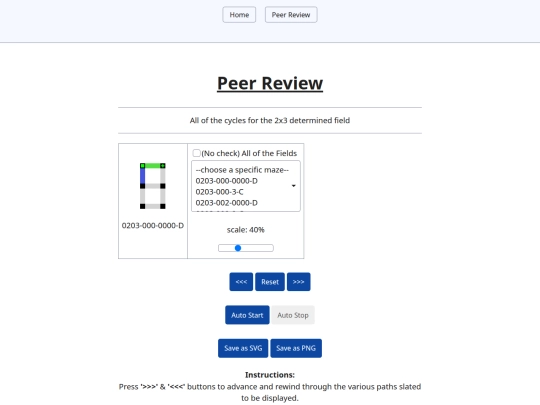 express/peerreview/PR-D-0203 screenshot